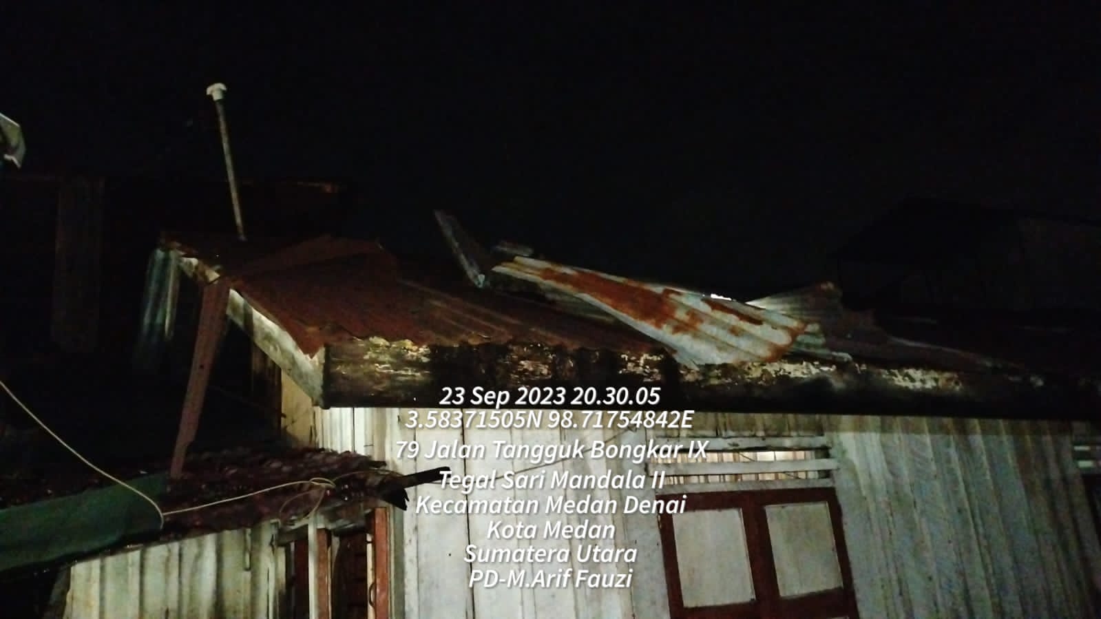 Image of Indonesia, Tornadoes in Medan City (North Sumatera)