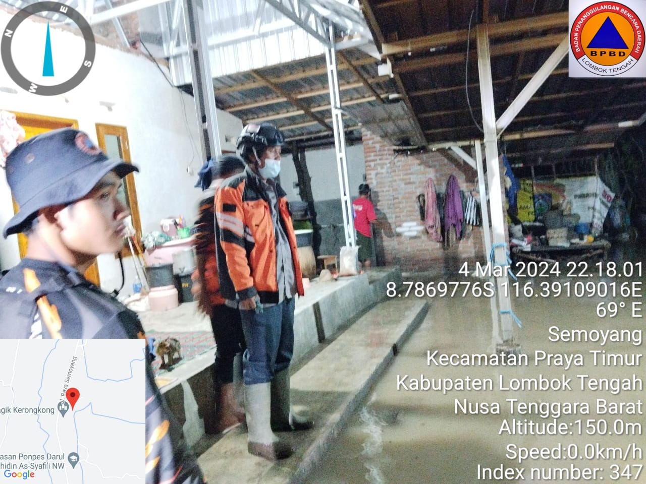 Image of Indonesia Flooding in Lombok Tengah (West Nusa Tenggara)