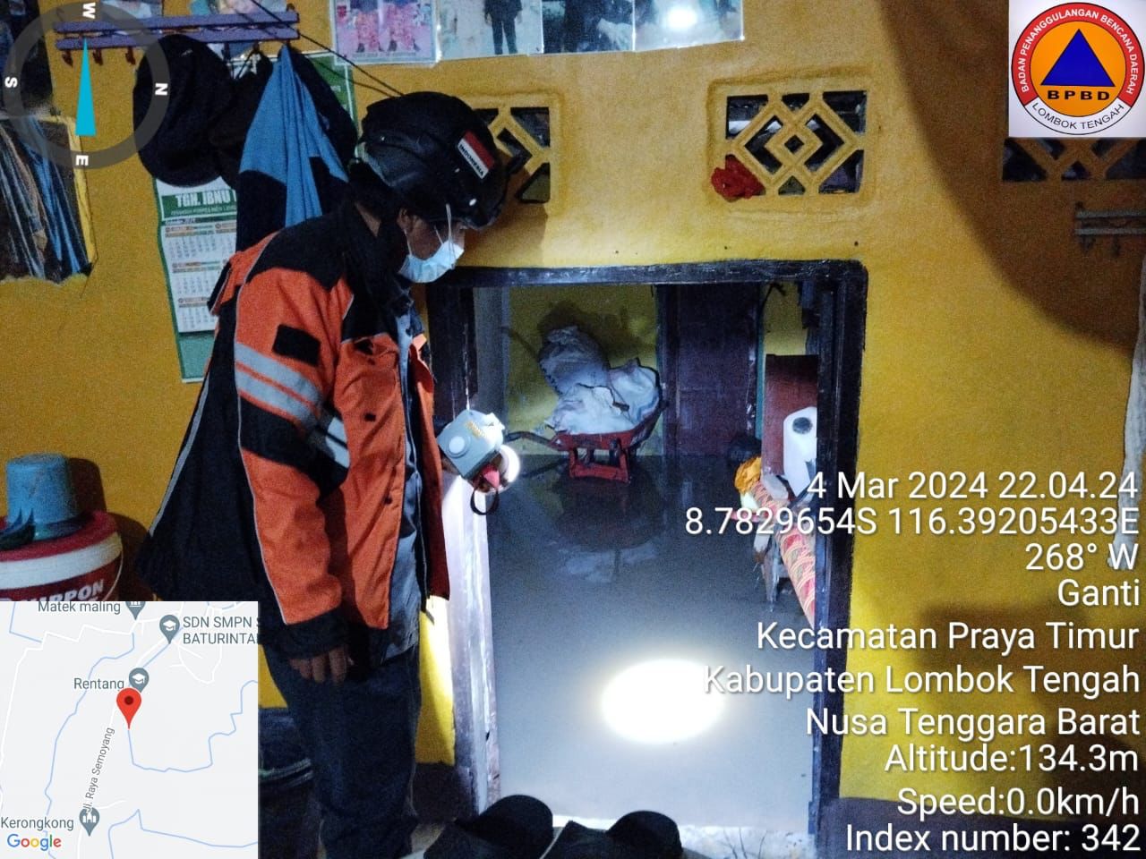 Image of Indonesia Flooding in Lombok Tengah (West Nusa Tenggara)