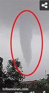 Image of Indonesia, Whirlwind hit Sidoarjo